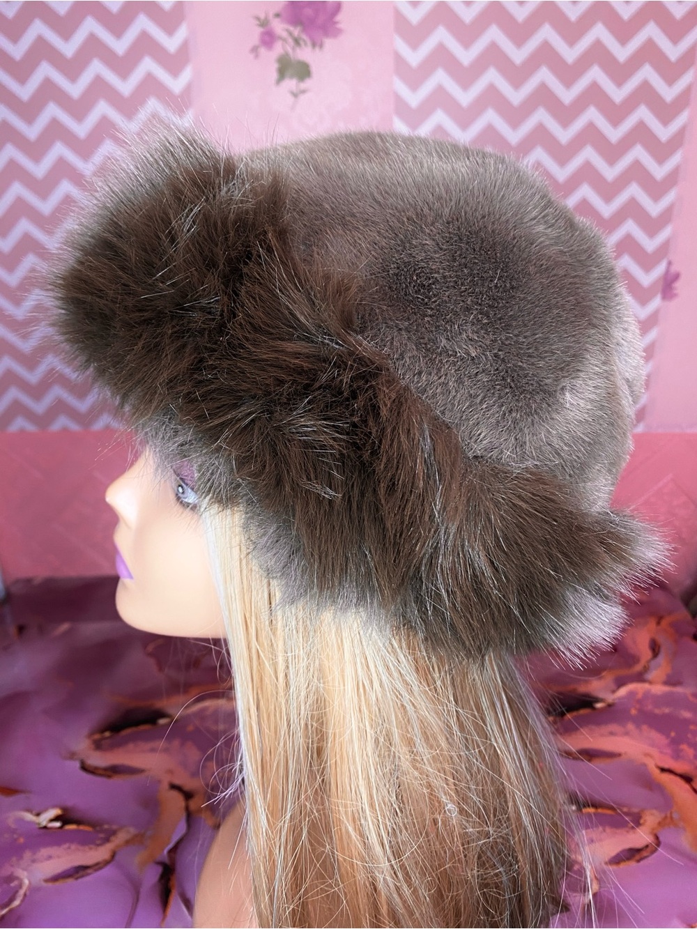 🎀🌷 Long Brown Luxurious Faux Fur Coat 🌷🎀 NWT - Picture 10 of 10